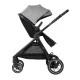 Комбинирана количка 3в1 с кош за новородено Ava Grey