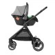 Комбинирана количка 3в1 с кош за новородено Ava Grey