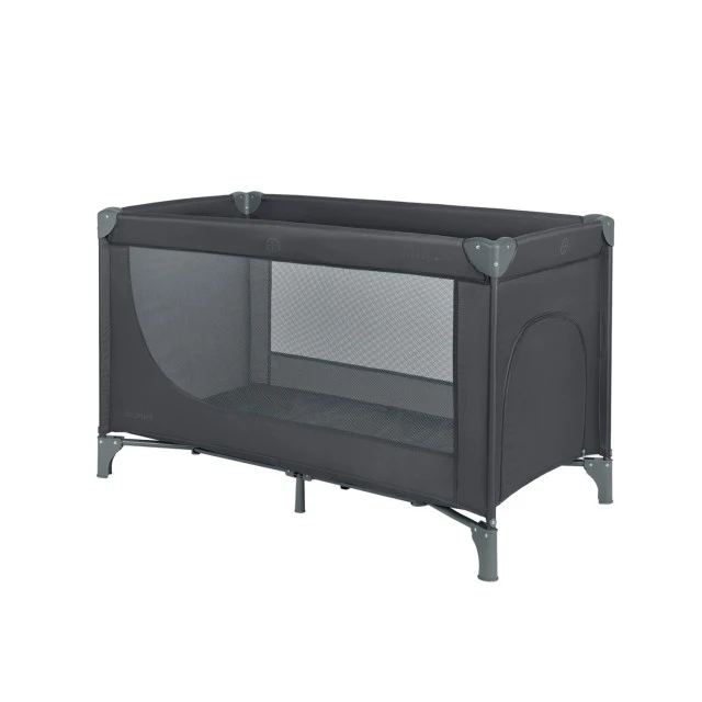 Travel cot one level So Gifted Black 2026