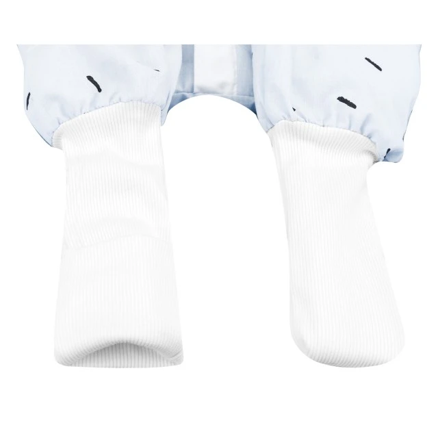 Winter sleeping bag with legs 4-5 years Bear with me Blue