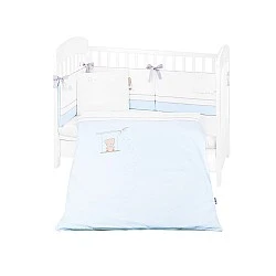 Бебешки спален комплект с бродерия 6 части 70/140 Dream Big Blue