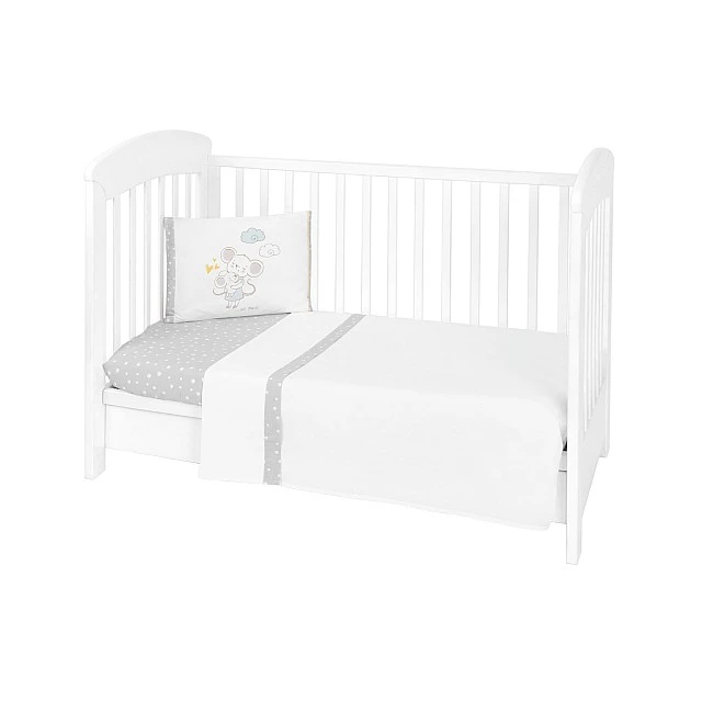 Baby bedding set 3 pieces EU Style 70/140 Joyful Mice