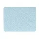 Dream Big Blue knitted cotton blanket