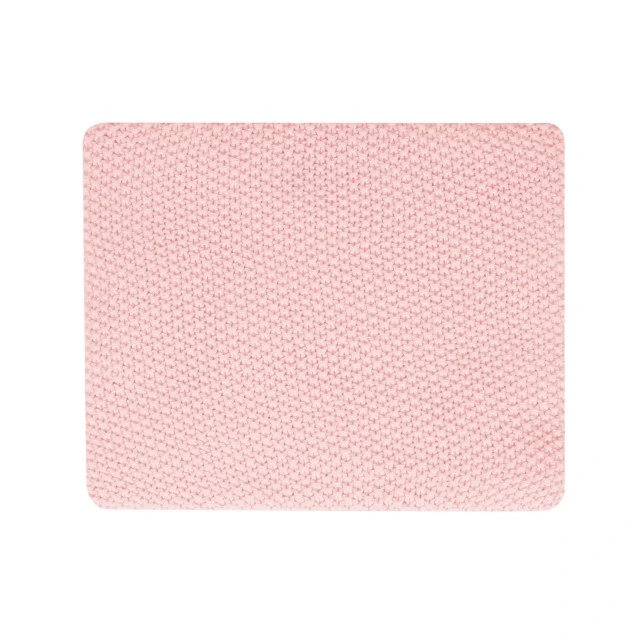 Плетено памучно одеяло Dream Big Pink