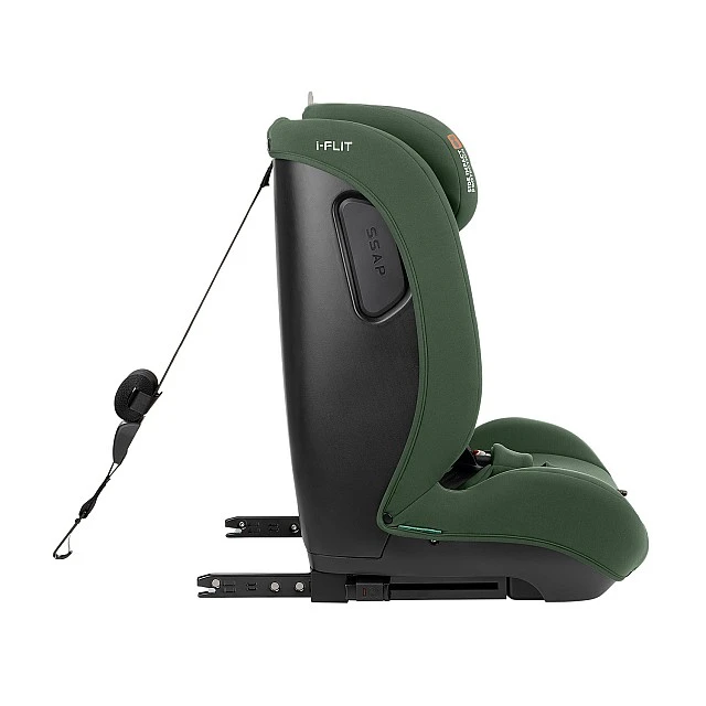 Car seat 76-150 cm i-Flit i-SIZE Army Green