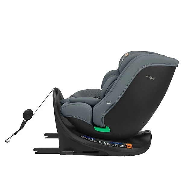Car seat 40-150 cm i-Van i-SIZE Dark Grey