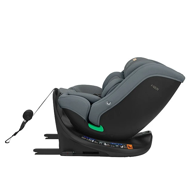 Car seat 40-150 cm i-Van i-SIZE Dark Grey