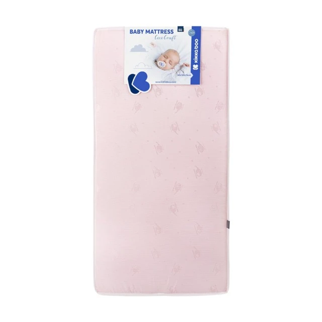 CocoCraft mattress 60x120x15cm Helicopter Pink