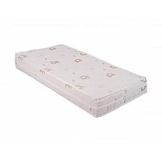 CocoCraft Premium Mattress 60x120x15cm Elephants Pink