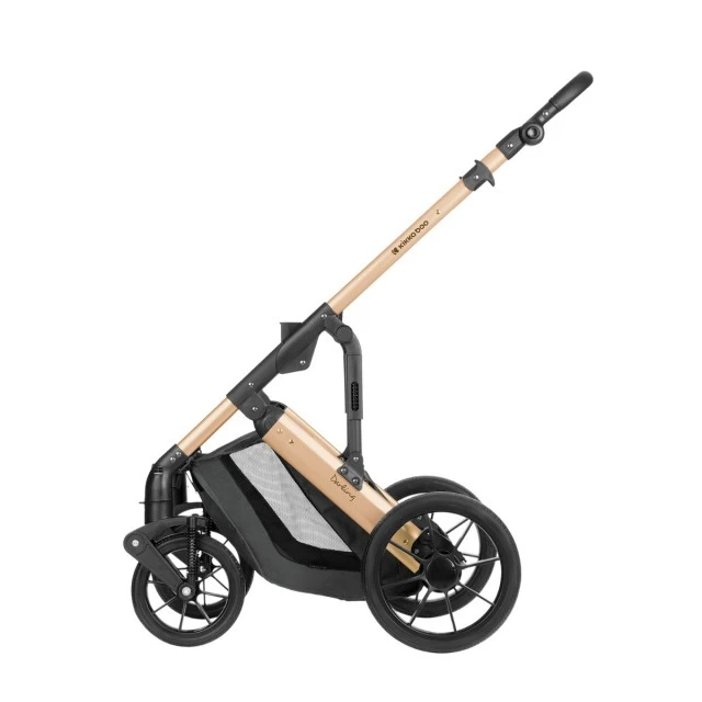 Combined stroller 3 in 1 with transfer seat Darling Black 2024