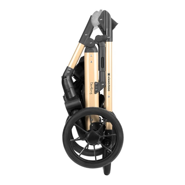 Combined stroller 3 in 1 with transfer seat Darling Black 2024