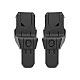 Combined stroller 3 in 1 with transfer seat Darling Black 2024