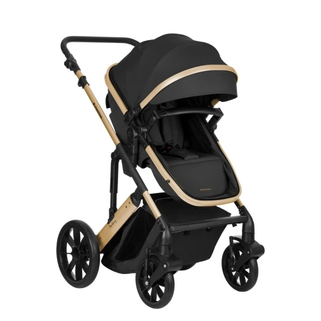 Combined stroller 3 in 1 with transfer seat Darling Black 2024
