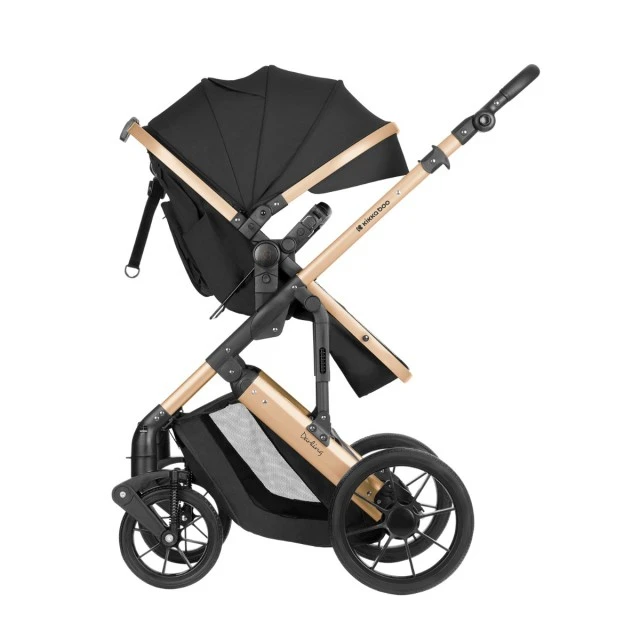 Combined stroller 3 in 1 with transfer seat Darling Black 2024