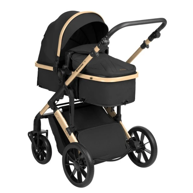 Combined stroller 3 in 1 with transfer seat Darling Black 2024
