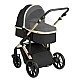 Combined stroller 3 in 1 with transfer seat Darling Black 2024