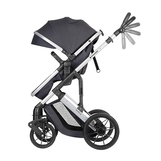Combined stroller 3 in 1 with transfer seat Darling Dark Gray 2024