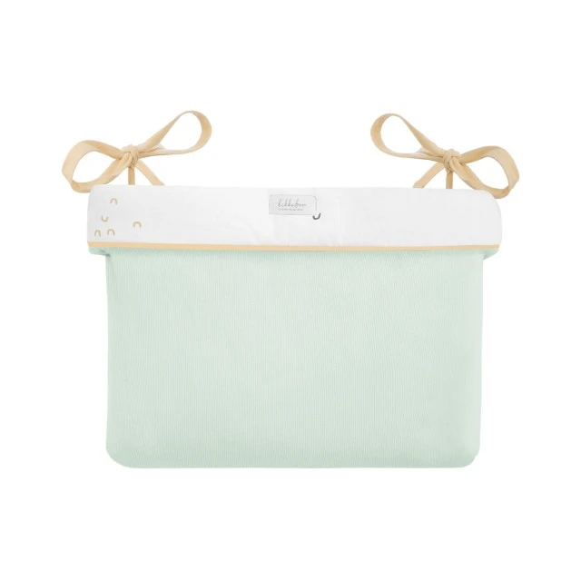 Sleepy Sheep Diaper Basket with Ties