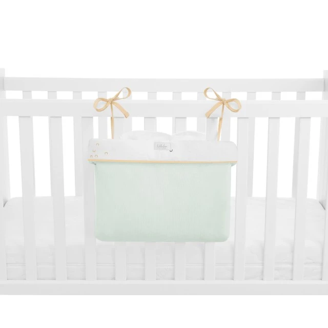 Sleepy Sheep Diaper Basket with Ties