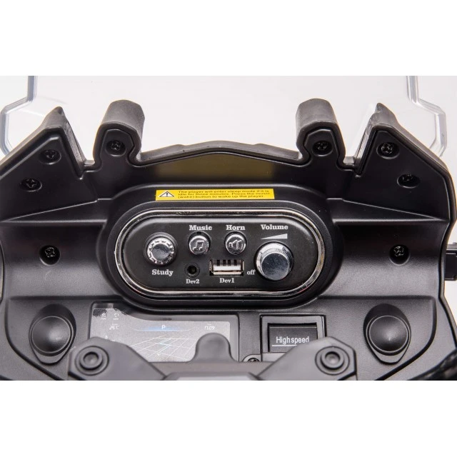 Battery-powered motorcycle BMW F850 GS