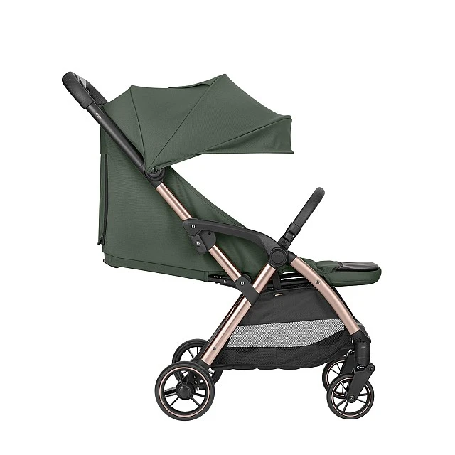Summer stroller with automatic folding Eden Army Green 2026