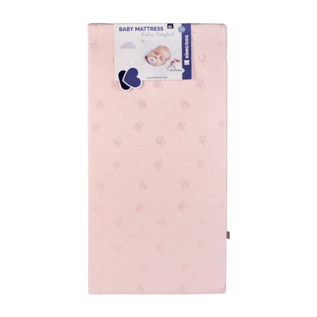 Extra Comfort mattress 60x120x8cm Helicopter Pink
