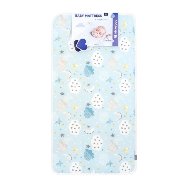 Fantasia mattress 60x120x9cm Clouds Blue