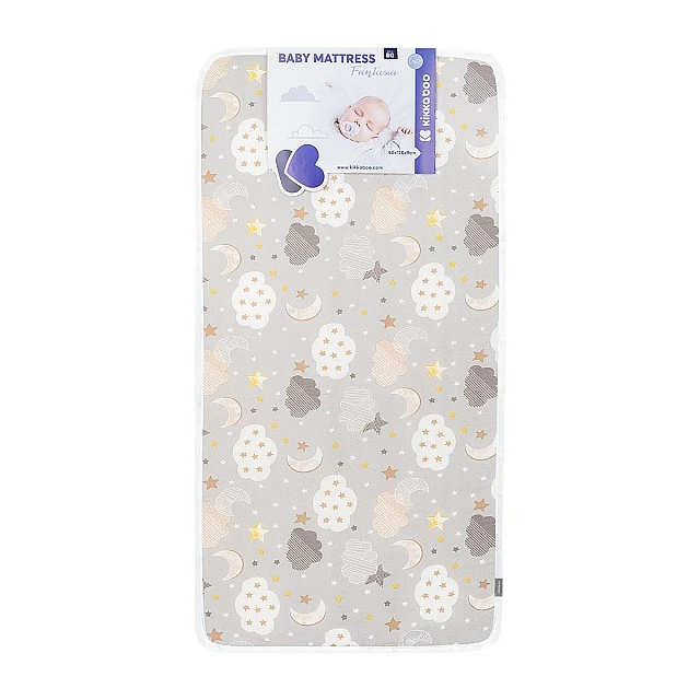Mattress Fantasia 60x120x9cm Clouds Grey