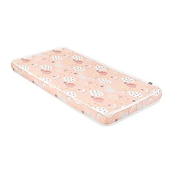 Mattress Fantasia 60x120x9cm Clouds Peach