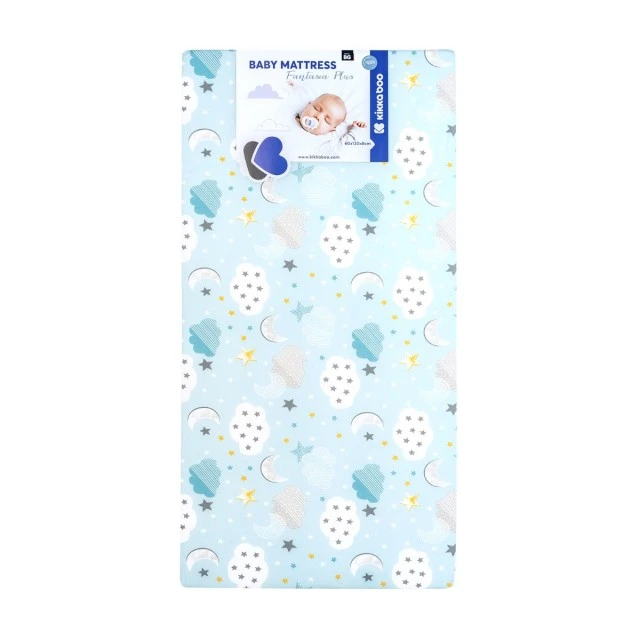 Fantasia Plus mattress 60x120x8cm Clouds Blue
