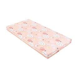 Fantasia Plus mattress 60x120x8cm Clouds Peach