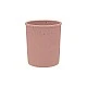 5-piece Platinum Silicone Blush Dining Set