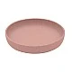 5-piece Platinum Silicone Blush Dining Set