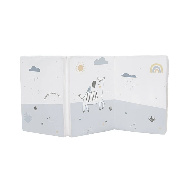 Folding mattress 60/120/5 cm Stripy Friends