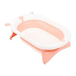 Folding bathtub Foldy Pink
