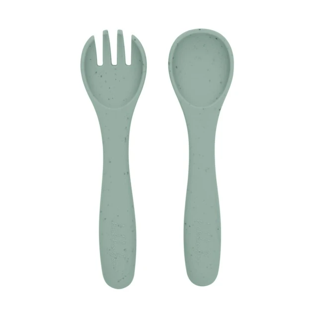 Сет за хранене 5 части Platinum Silicone Sage