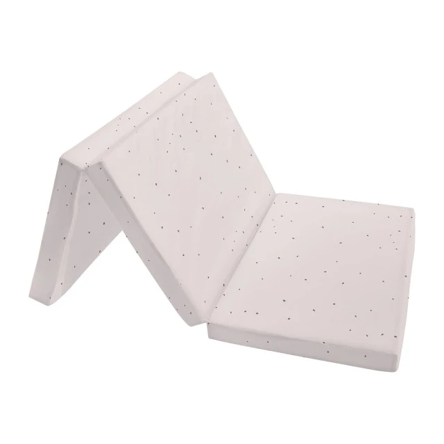 Folding mattress 60/120/5 cm Hedge-hugs Pattern
