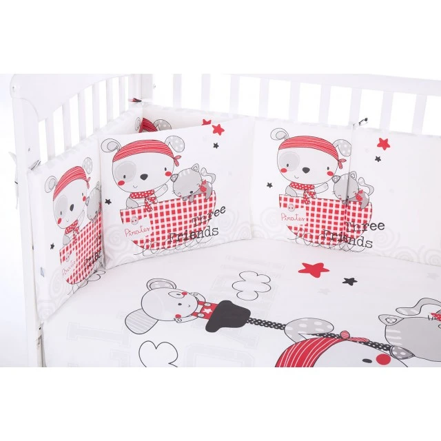 Baby bedding set 6 pieces 60/120 Pirates