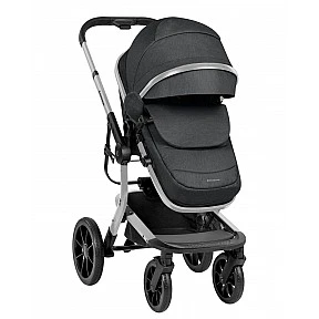 Комбинирана количка 3в1 с твърд кош Irene Dark Grey 2024