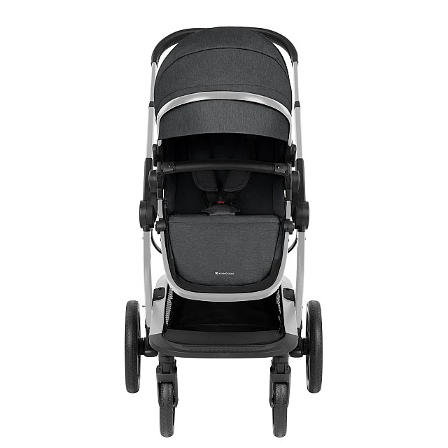 Комбинирана количка 3в1 с твърд кош Irene Dark Grey 2024