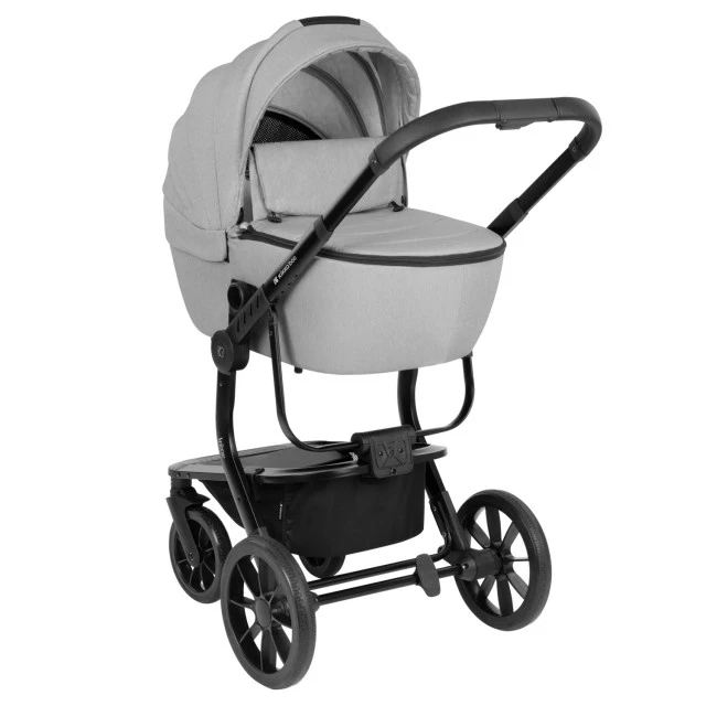 Комбинирана количка 3в1 с твърд кош Irene Light Grey 2024