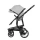 Комбинирана количка 3в1 с твърд кош Irene Light Grey 2024
