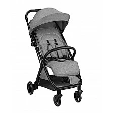 Summer stroller with automatic folding Lauren Dark Grey