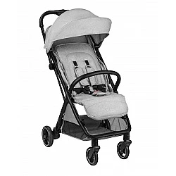 Summer stroller with automatic folding Lauren Light Grey