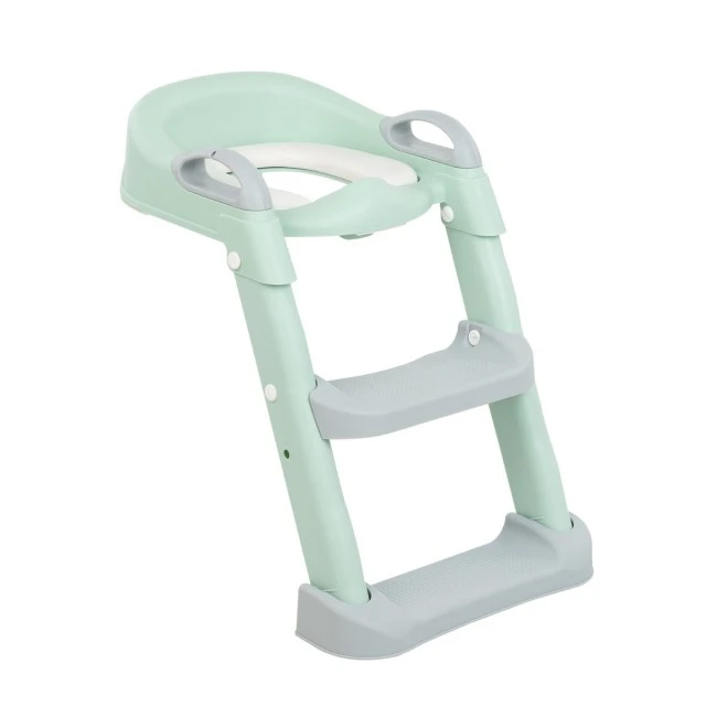 Toilet seat with ladder Lea Mint