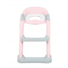 Тоалетна седалка със стълба Lea Pink