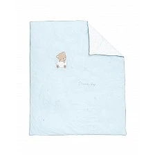 Lightweight quilt made of Ranforce with zipper Dream Big Blue