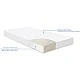 Fantasia Plus mattress 60x120x6cm Clouds Peach