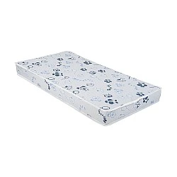 Memory Comfort mattress 60x120x12cm Horses Blue