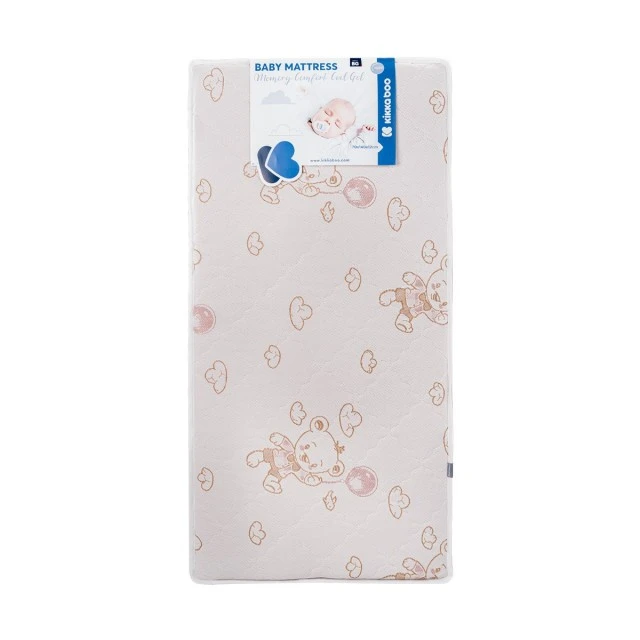 Memory Comfort Cool gel mattress 70x140x12cm Bear Beige